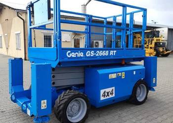 Podnośnik nożycowy spalinowy Genie GS 2668 RT rok prod 2010