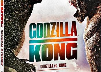 GODZILLA, GODZILLA II, KONG:WYSPA CZASZKI 3  FILMÓW
