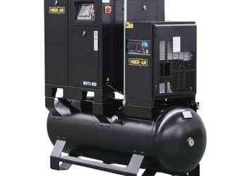 VIBER-AIR INV11-500 SPRĘŻARKA ŚRUBOWA Z OSUSZACZEM I FALOWNIKIEM 11KW 500L…
