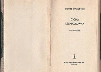 (7104) CICHA LEŚNICZÓWKA (OPOWIADANIA) – STEFAN OTWINOWSKI