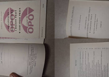 BHP w zakładzie pracy 1993 – rzadkie wydanie OPO