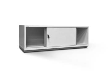 Szafa biurowa modułowa Neudoerfler Lineo biała 120x43