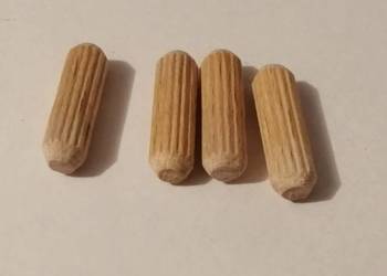 Kołki drewniane meblowe, montażowe, 6x20mm, 4szt (meblowe
