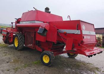 Kombajn zbożowy Massey ferguson 487 z sieczkarnia 506/507 perkins 85km