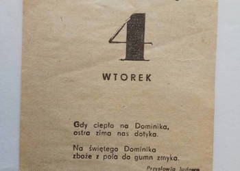 Kartka z kalendarza 4 sierpnia 1987r.