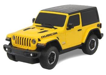Jeep Wrangler JL skala 1:24 Rastar 79500 samochód sterowany żółty