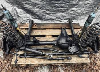 JEEP GRAND CHEROKEE XJ ZJ 4.0 5.2 MOST 3.55 PRZÓD PRZEDNI PÓŁOSIE KOMPLETNY