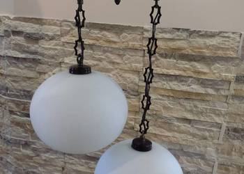 Lampa sufitowa wisząca podwójna