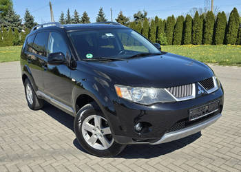 Mitsubishi Outlander 2,4Benz Serwis-Full.Alcantara.Klimatyzacja.El.szyby.C…