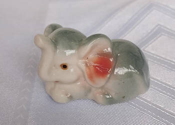figurka porcelanowa słoń mały