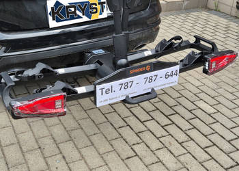 Bagażnik platforma rowerowa na hak SPINDER TX2 LED składany