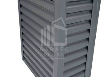 Osłona pompy ciepła 90x40x140 cm antracyt ID480