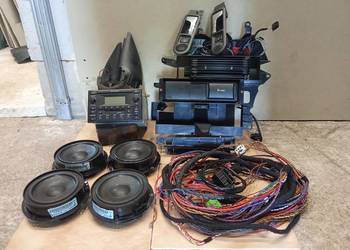 VW passat B5 fl/radio USA komplet głośniki USA wzmacniacz zmieniarka