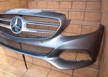 Mercedes C klasa W205 zderzak przód + grill (distronic)