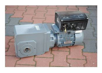 Motoreduktor kątowy 1.5kw. 19-38obr./min. FALOWNIK