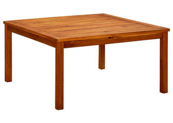 Ogrodowy stolik kawowy 85x85x45 cm lite drewno akacjowe WM-316396