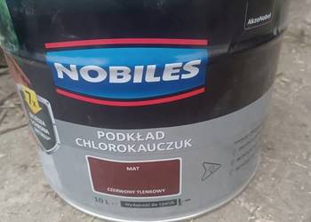 Podkład chlorokauczukowy nobiles mat czerwony tlenkowy 10 l