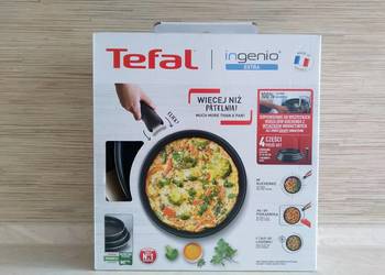 NAJTANIEJ Patelnia Tefal Ingenio Extra 3 w 1 Patelnie 4el Wysyłka