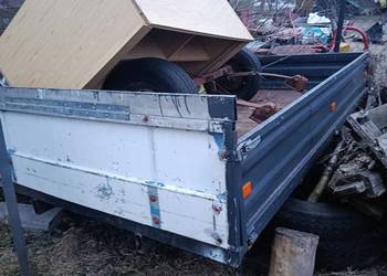 Paka Plus oś z kołami skrzynia ładunkowa  !!!