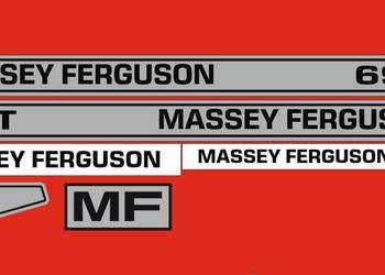 Naklejki Massey ferguson 698t i inne modele super mocne super trwałe