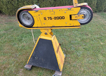 Szlifierka taśmowa przemysłowa 75x2000 mm 400V