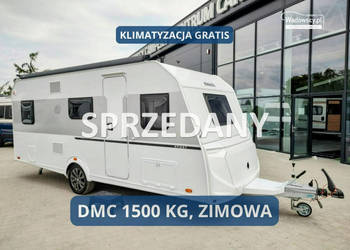 przyczepy kempingowe Knaus Sport 500 KD - z dużą łazienką! DMC 1400 KG Od …