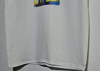 Koszulka z nadrukiem kolorowy słoń M nowa bawełniana