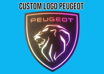 Lampka RGB Peugeot USB