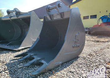 Łyżka Tusker 90cm do koparki Miller fi 65 Zęby J300 system Caterpillar