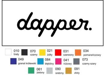 Naklejka wlepka dapper 30 lub 49 cm - tuning stance Zamiennik