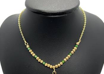 Nowa Złota Bransoletka Próby 585 1,95g Długość 16,5-18,5cm Ocechowana