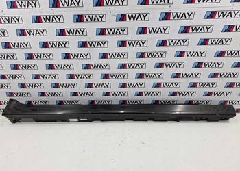 BMW F11 LCI LISTWA PROGOWA PRAWA B65 JATOBA BROWN 7350942