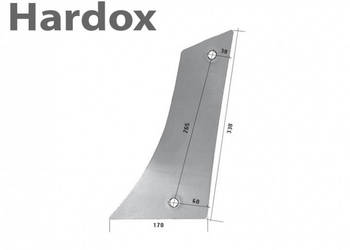 Pierś HARDOX 1903525/L części do pługa LANDSBERG