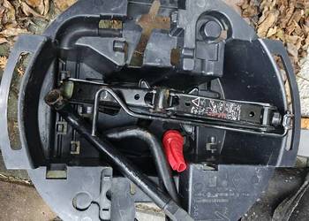 RENAULT Scenic 2 wkład koła zapasowego + klucz + lewarek OE