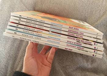 Comanche - zestaw 7 albumów - komiksy, western