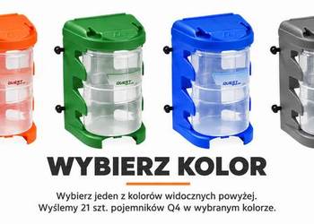 Zestaw 21x Organizer Pojemnik Warsztatowy QuestSystem Q4
