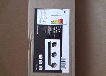 Lampa sufitowa / listwa 3-punktowa MILAGRO Logan ML4611 – czarna + różowe z