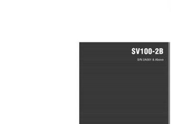 Yanmar SV100 instrukcja obsługi DTR PL