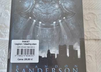 Idealny stan + Legion - Brandon Sanderson
