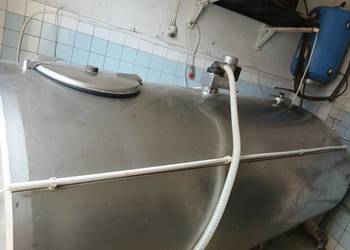 Samomyjący zbiornik do mleka2100l wraz z odzyskiem ciepła