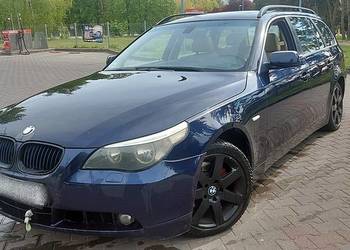 Okazja! BMW E61 2005r 525D 163KM 6-manual DB Stan! Klima! Alu! Panorama! 