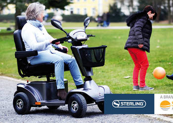 Skuter inwalidzki elektryczny STERLING S425 sklep fv DOFINANSOWANIE