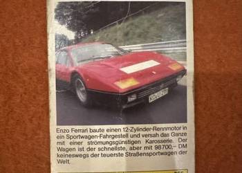 Karta Sensationen Menschen Technik Ferrari 512 BB