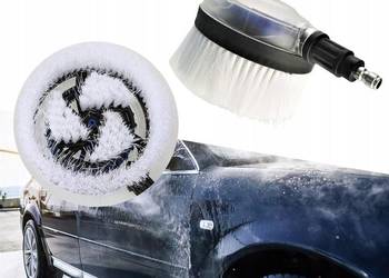 Szczotka Obrotowa do Myjki Ciśnieniowej – 1/4"QC | Delikatne Włosie