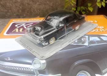 GAZ WOŁGA M21 kolekcja kultowe auta PRL model 1/43 Deagostini czarna