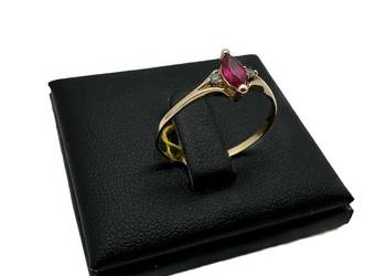 Złoty Pierścionek pr 585 1,17g R18