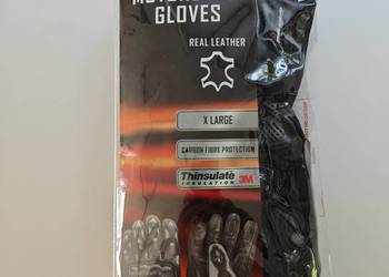 Rękawice motocyklowe nowe XL skóra