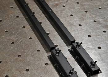 Dostawki do stołu blatu Przedłużki Prowadnice stalowe System Dostawek