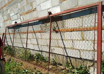Solidna Brama Przesuwna na Kołach 623 cm x 180 cm (Profil 60x40)