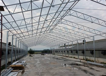 Nowa - Ocynkowana Konstrukcja hali stalowej 12x15x5m - KUP TERAZ